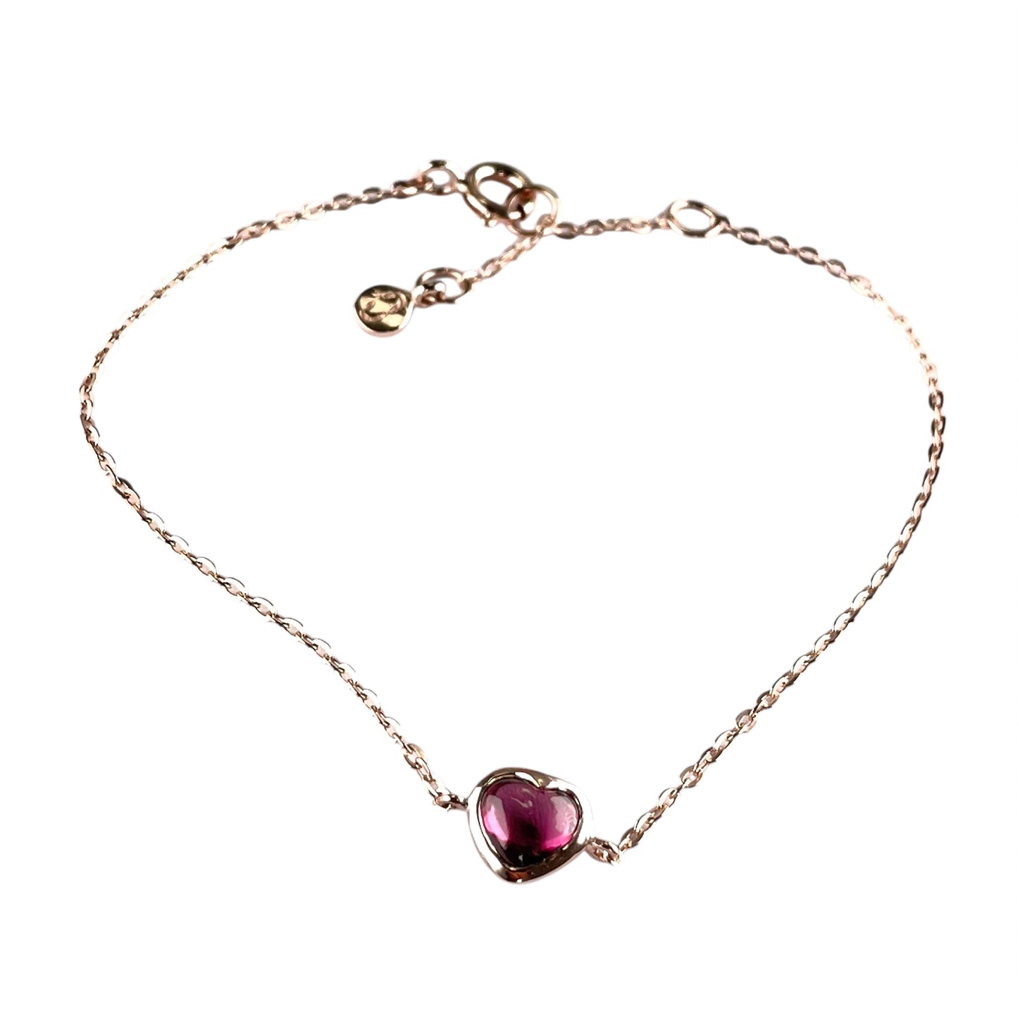 Dil Rhodolith Granat Armband | rosévergoldet