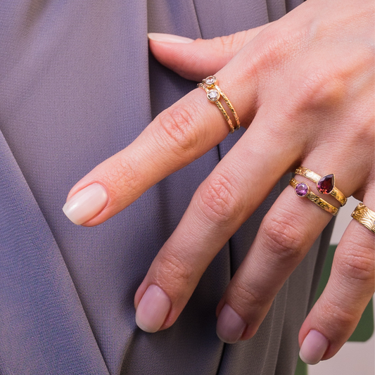 Dia Ring Solitär 18kt Gold