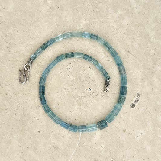 Aquamarin Kette | Silber