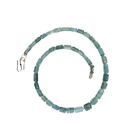 Aquamarin Kette | Silber