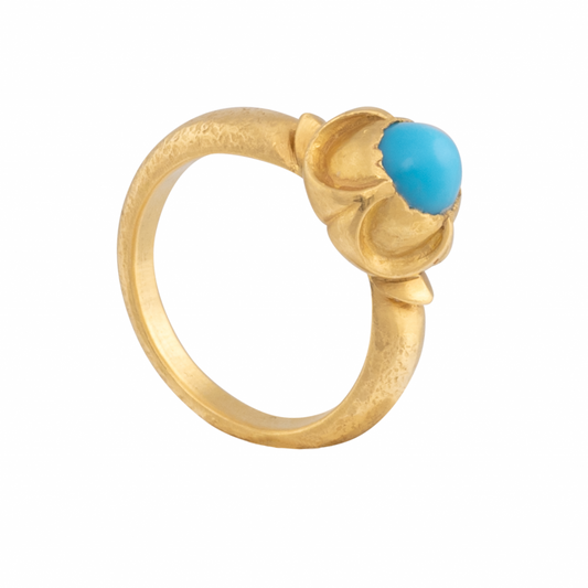 Sleeping Beauty Ring 1540 22kt. Gold