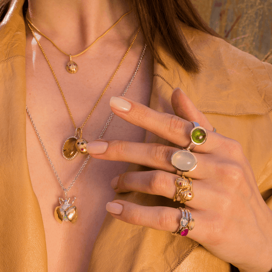 Beetle Ruby Anhänger