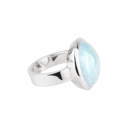 Unico Aquamarin Ring 4 I Silber