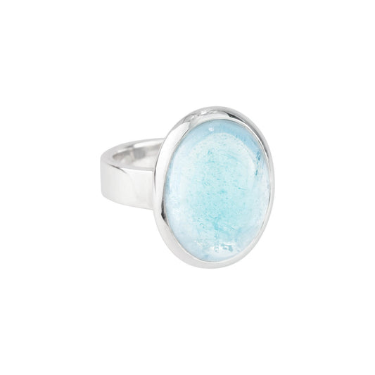 Unico Aquamarin Ring 4 I Silber