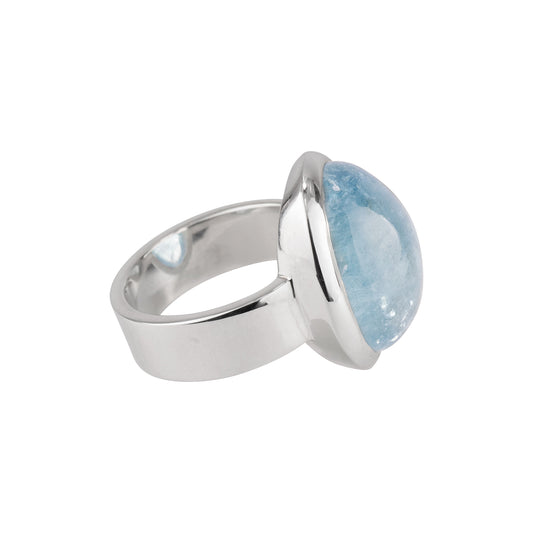 Unico Aquamarin Ring  I Silber