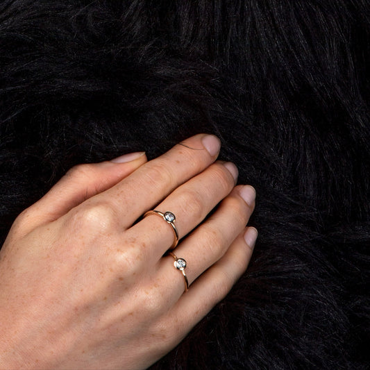 Soli Diamant Ring 18kt Gold