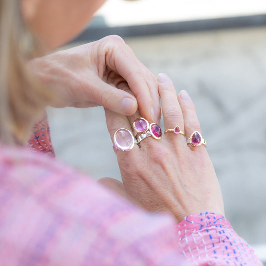 Unico Bicolor Turmalin Ring