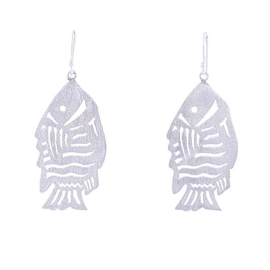 Diskus Ohrhänger | Silber