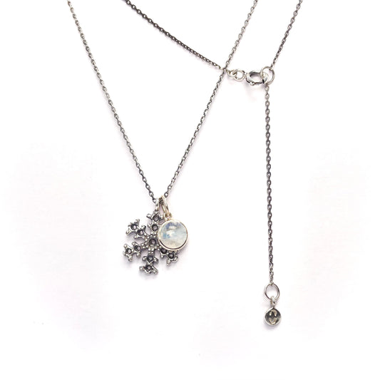 Frost Kette mit Edelstein
