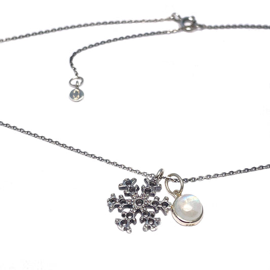 Frost Kette mit Edelstein