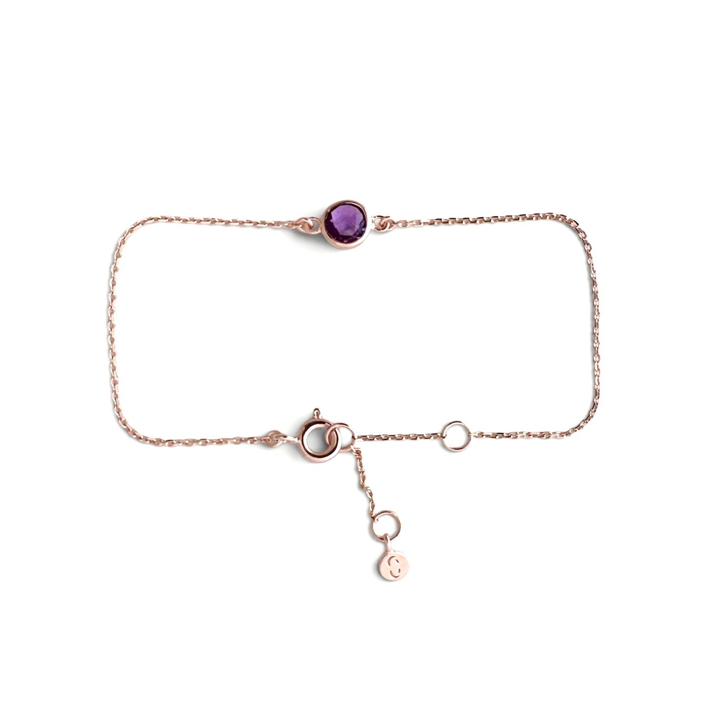 Indi Armkette Rosévergoldet