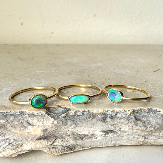 Opal Ring 18 Kt