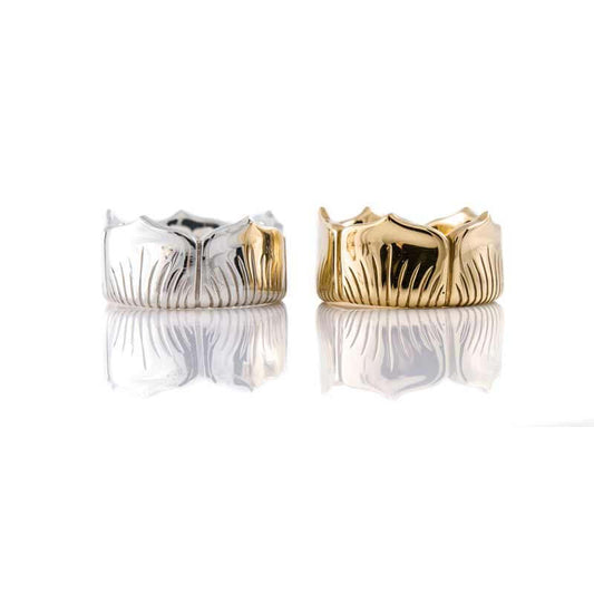 Lotus Paddel Ring