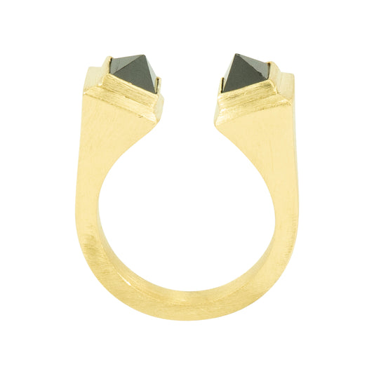 Nail Ring I vergoldet