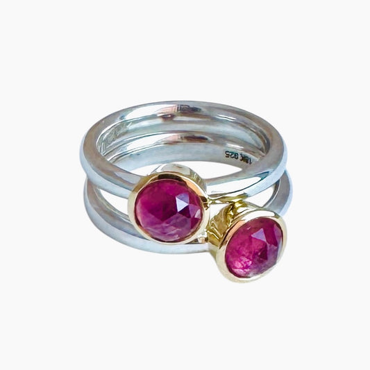 Rubin Bicolor Ring