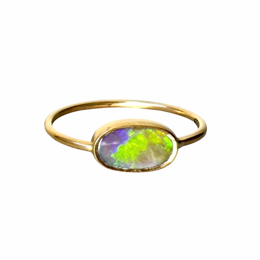 Opal Ring 18 kt