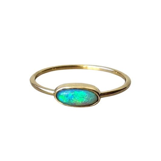 Opal Ring 18 Kt