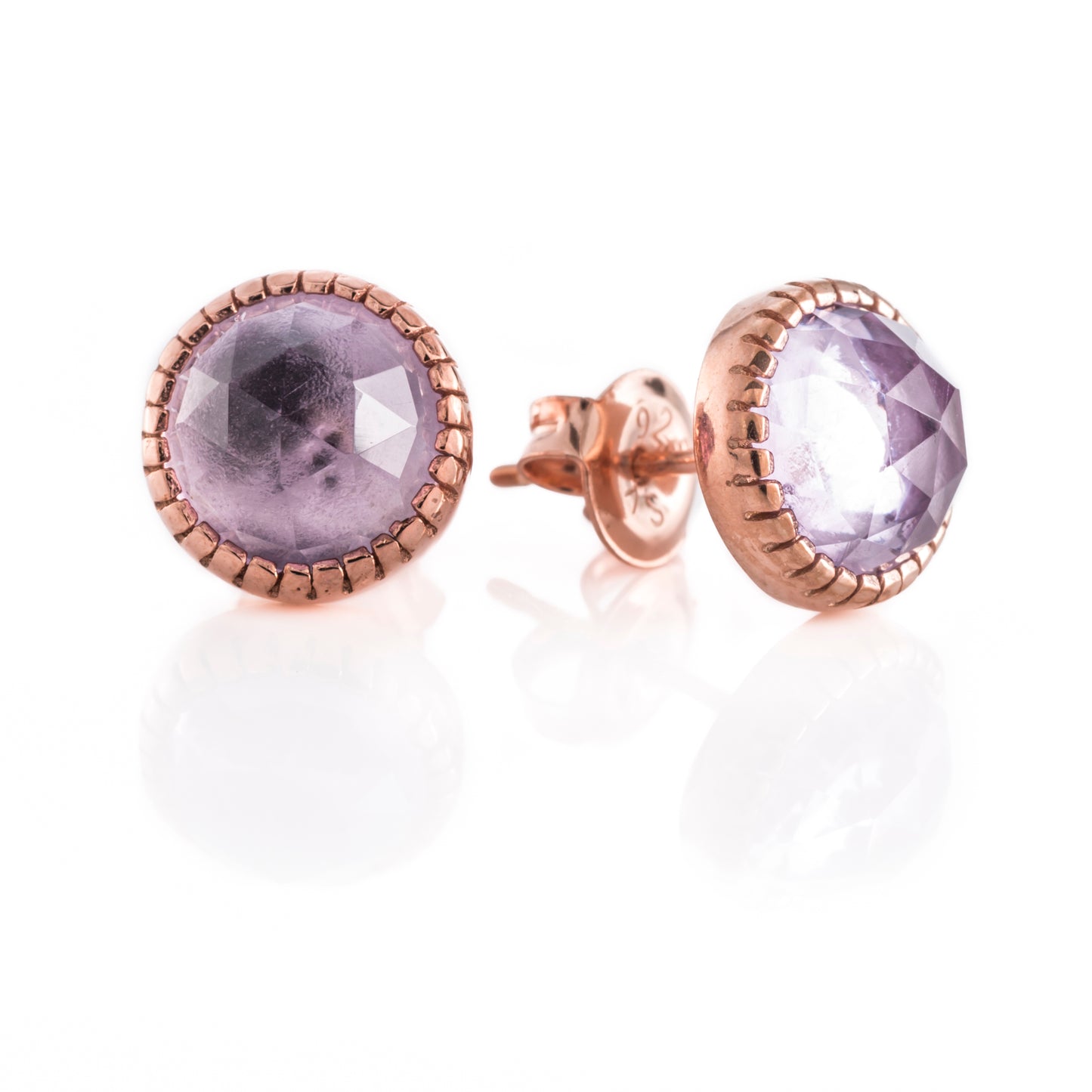 Rosi Stud S I rosévergoldet