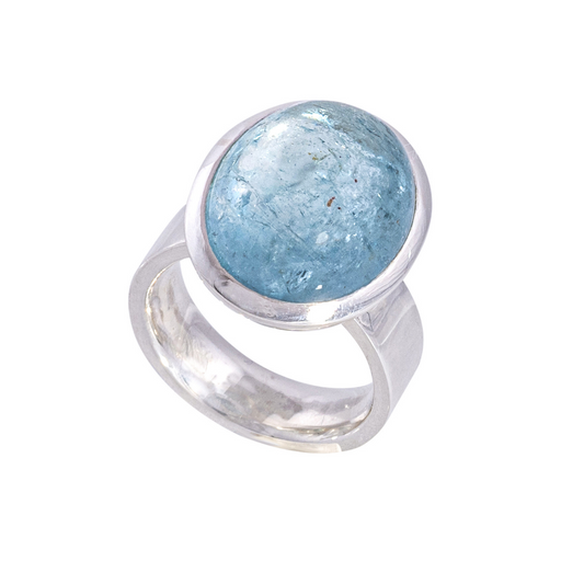 Unico Aquamarin Ring  I Silber