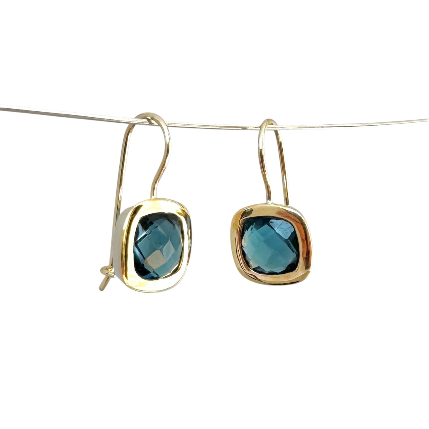Unico Bicolor Ohrringe London Blue Topas