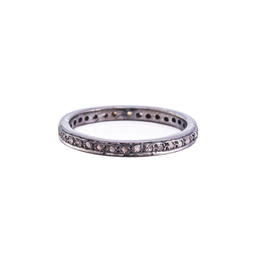 Diamant-Band Ring