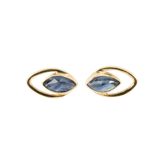 Saphir Stud I 18kt Gold