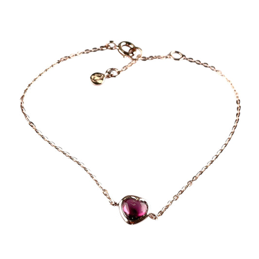 Dil Rhodolith Granat Armband | rosévergoldet