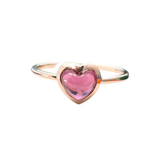 Dil Rhodolith Granat Ring | rosévergoldet