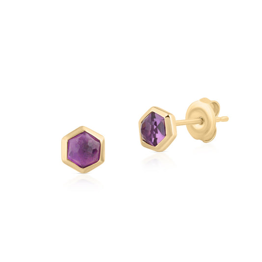 Monie Studs | vergoldet
