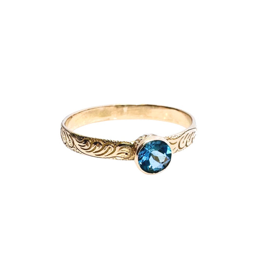 Ary Aquamarin Ring 18kt