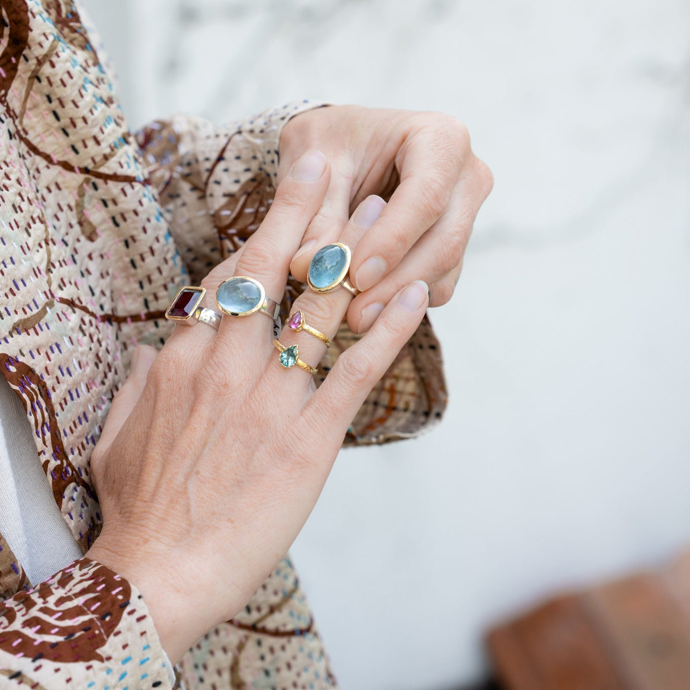 Ary Rubellith Turmalin Ring 18kt