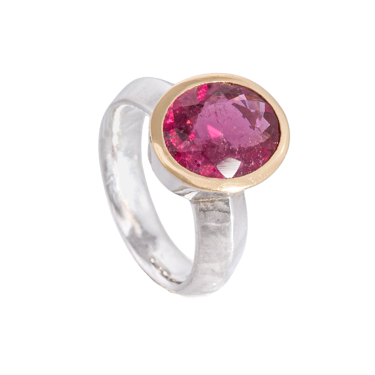 Unico Turmalin Ring Oval Bicolor