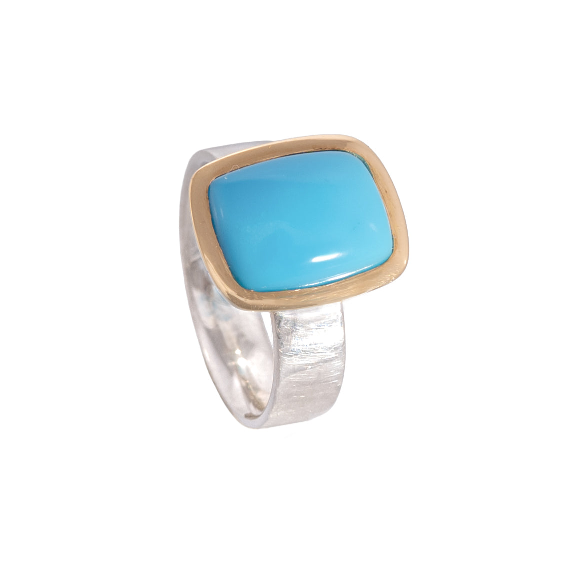 Unico Türkis Ring Bicolor