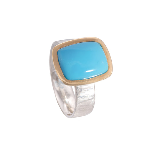 Unico Türkis Ring Bicolor
