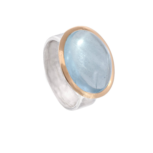 Unico Aquqmarin Bicolor Ring
