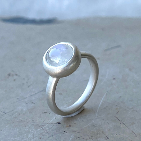 Purnima Ring l Silber matt
