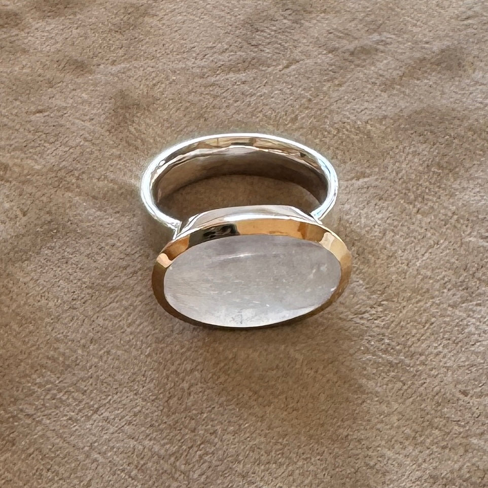 Unico Mondstein Ring Bicolor (Kopie)