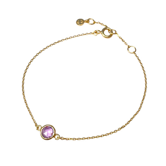 Indi Armkette Rosévergoldet