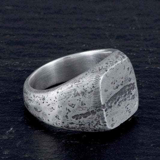 Siegel Ring I Silber