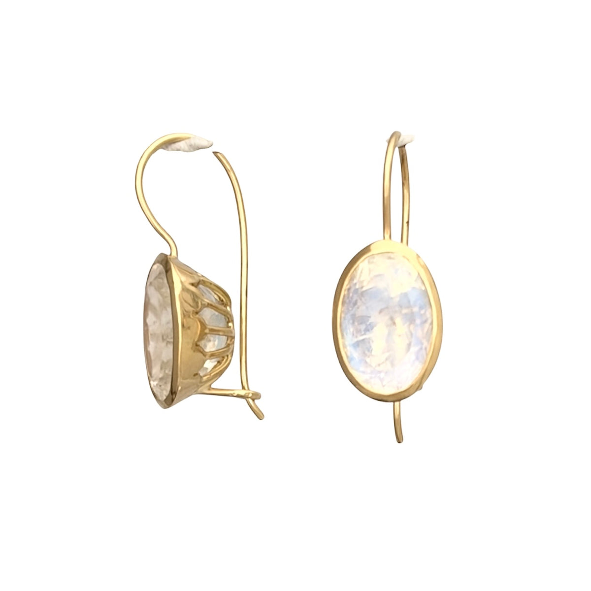 Marigold Rainbow Moonstone, 18kt. Gold