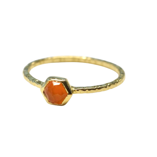 Monie Ring l vergoldet