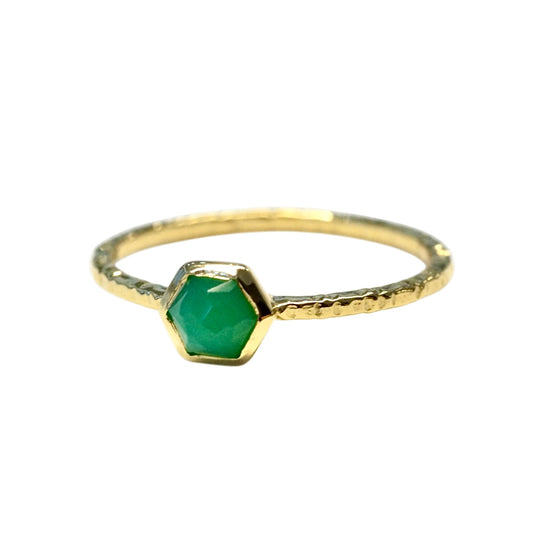 Monie Ring l vergoldet