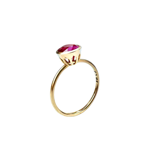 Rubin Ring l 18kt Gold
