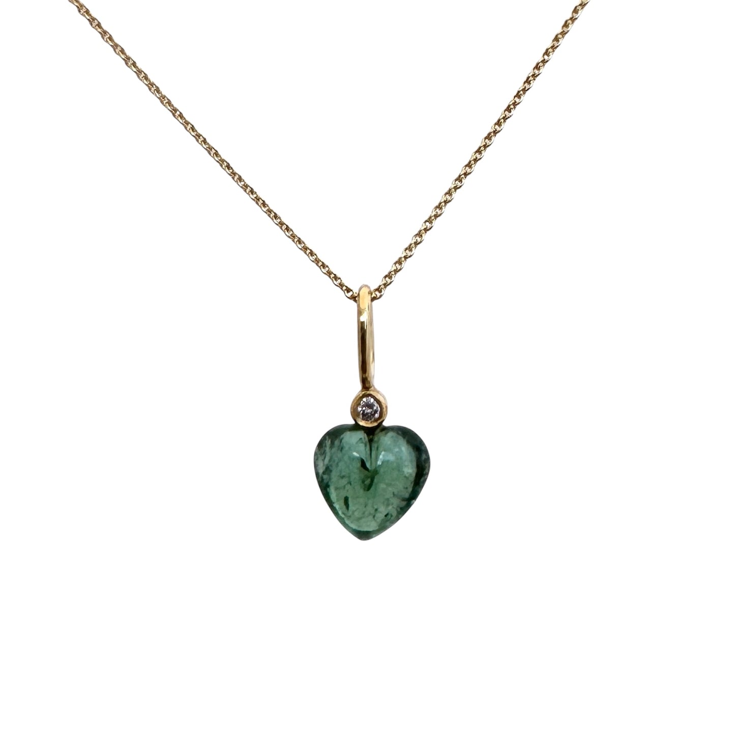 Candy Heart Fine Charm