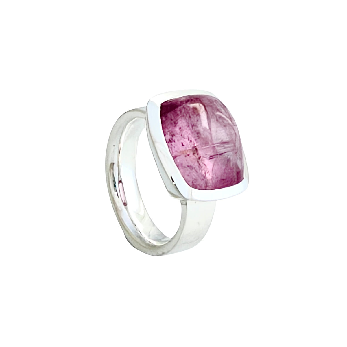 Unico rosa Turmalin Ring