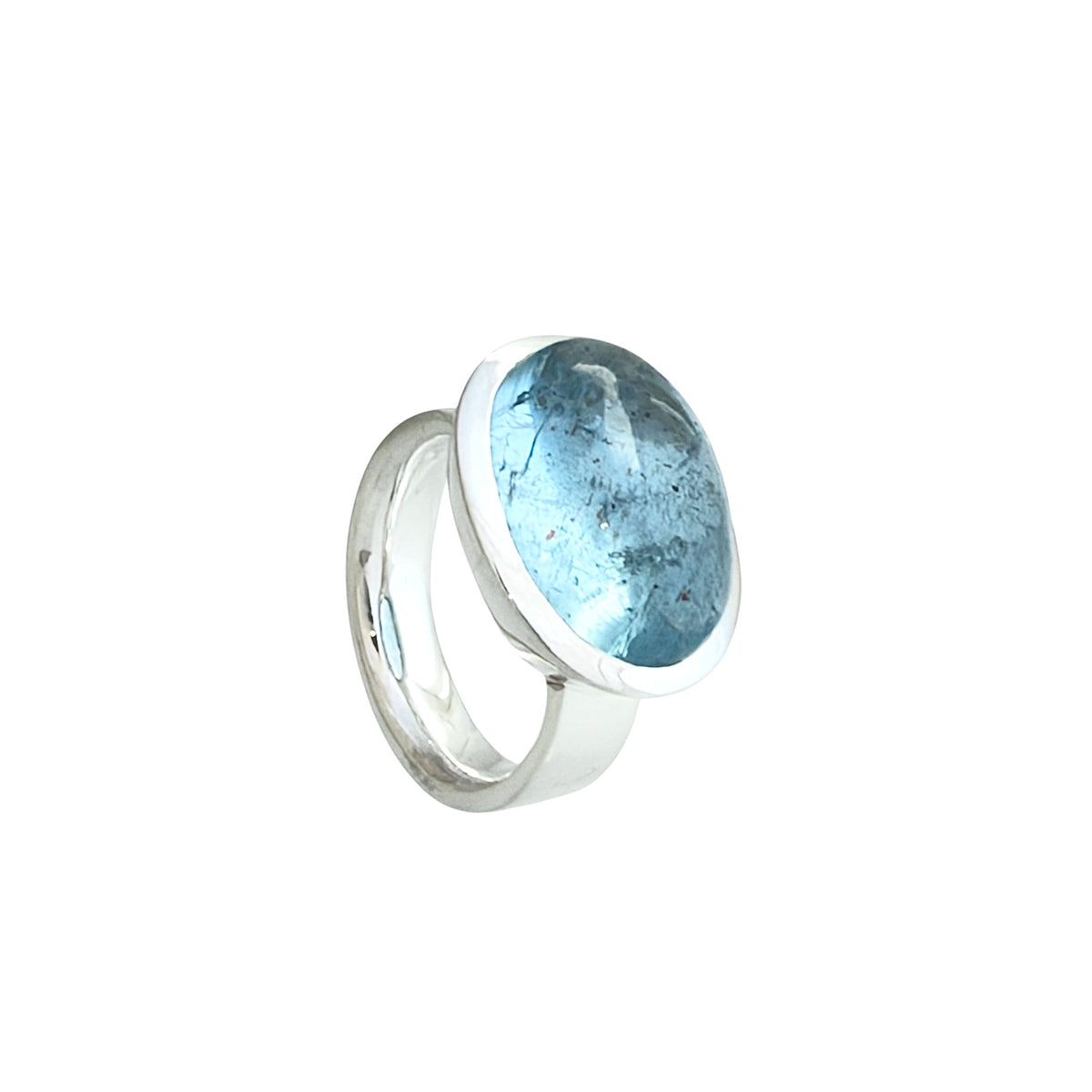 Unico Aquamarin Ring  I Silber