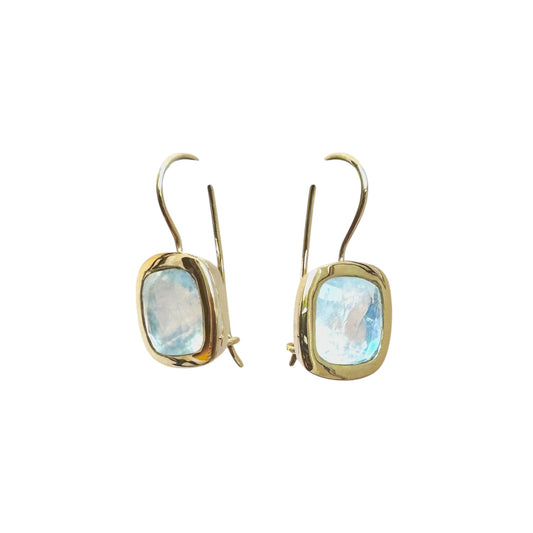 Unico Bicolor Ohrringe Regenbogen Mondstein