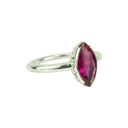 Jalli Turmalin Ring-Set Silber